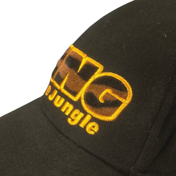 Disneys Animal Kingdom Baseball Cap King Of The Jungle Black Hat Adjustable - Picture 14 of 16